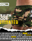 JUNGLE CAMO |  STASH POCKET BOXERS