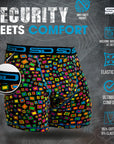 TECHNICOLOUR |  STASH POCKET BOXERS